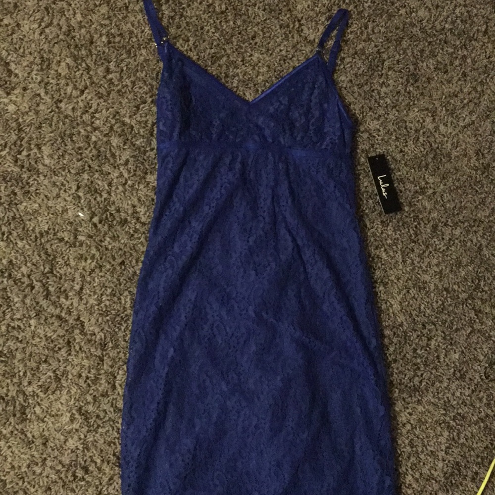 Blue dress